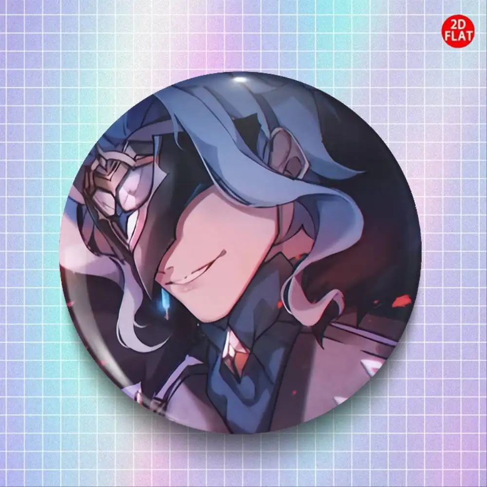 Latest 2026 Cute Badge Suitable For Hats Backpacks Clothing Badges Button Round Creative Pin Brooch