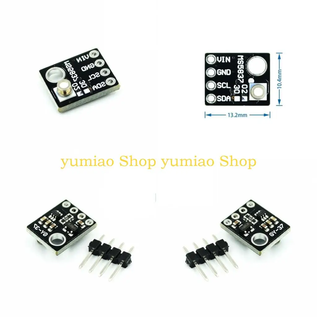 

587B GY-MS5837 02BA 30BA Wide Ranges Waterproof Pressure Sensoring for Home and Meteorological Monitoring