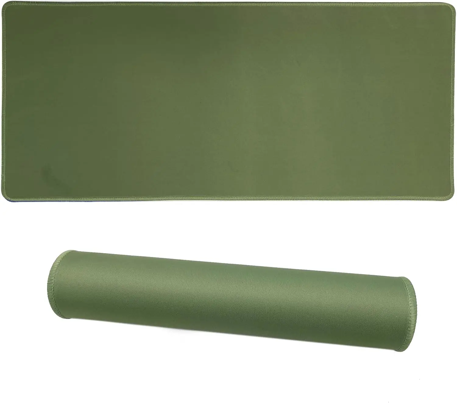 Olive Green Large Gaming Mouse Pad – Non-Slip Rubber Base, S