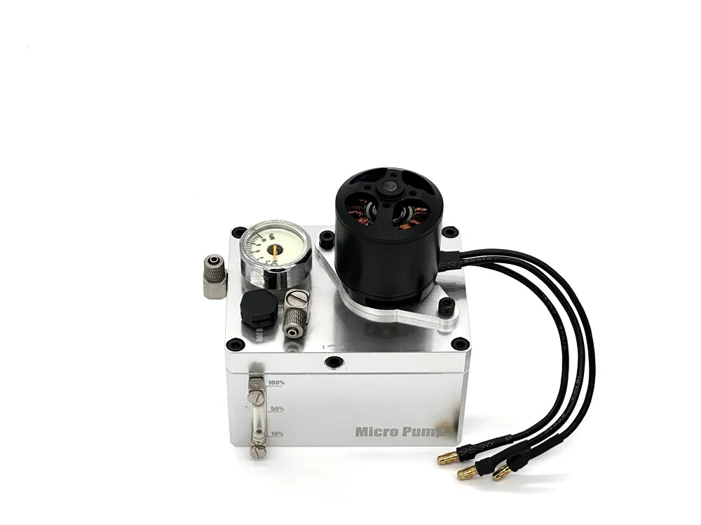 J-3 Mini High Pressure Hydraulic Pump CNC Machined Adjustable Pressure Built-in Tank for Excavator Model 7MPa