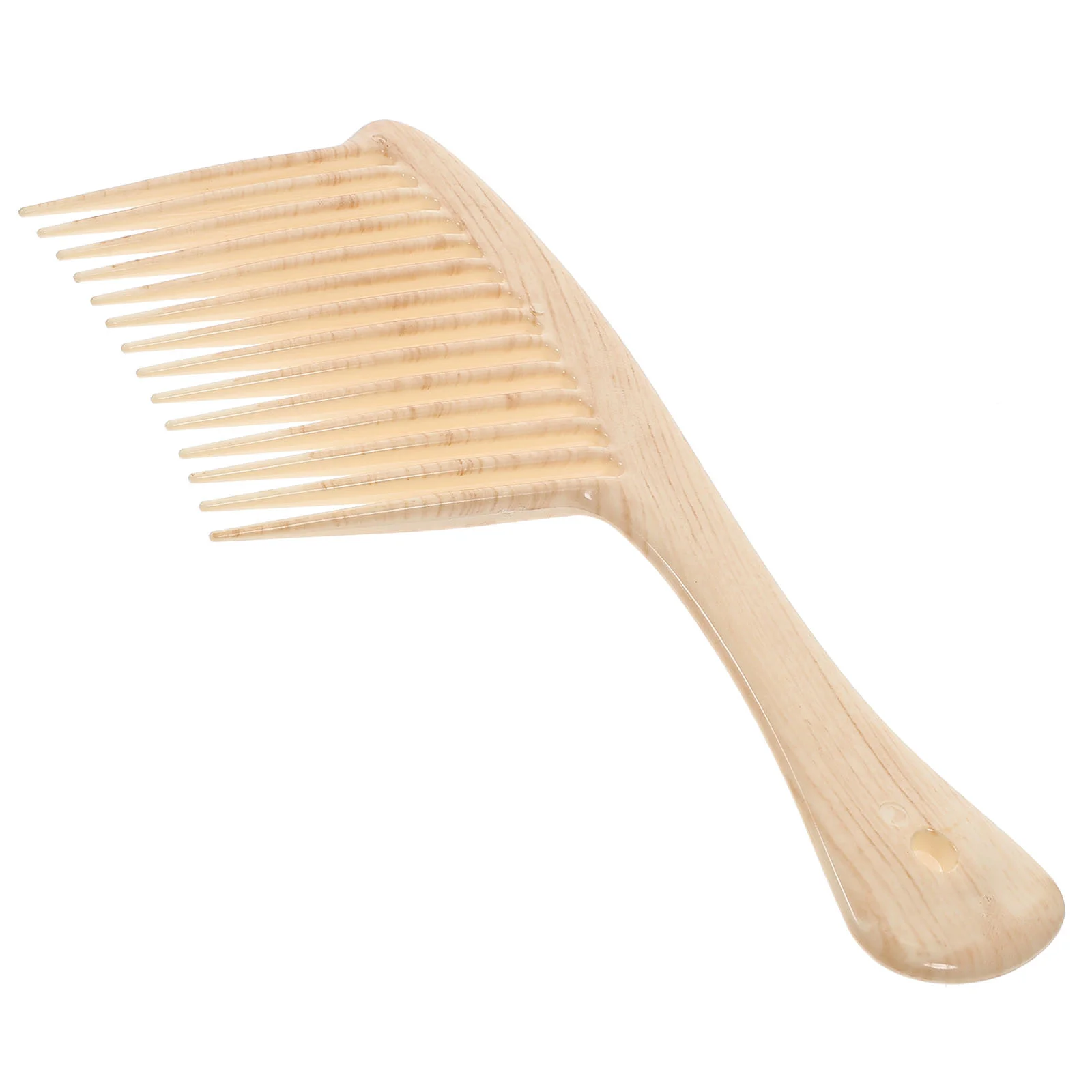 Wide Tooth Comb Haircare Tool Long Beard Styling Care Rake Pick Combs Scalp Massager Smooth Knotting Brush Thick African Hair