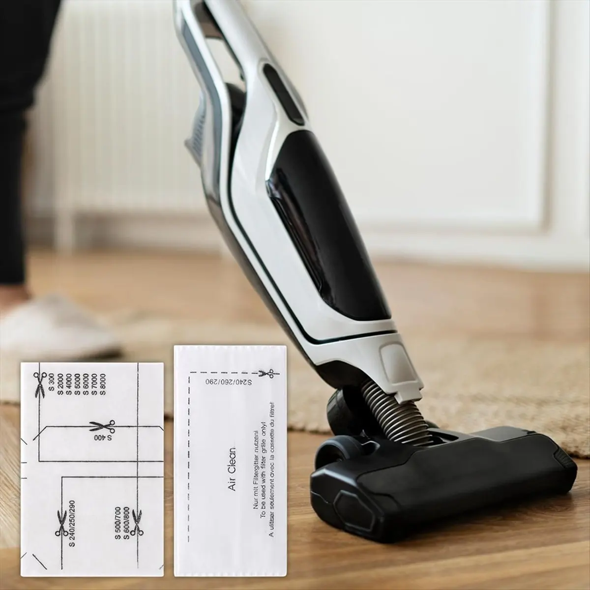 Vacuum Cleaner Filter Set for Complete C1/2/3 Vacuum Cleaner Filter and Motor Protection Filter Set