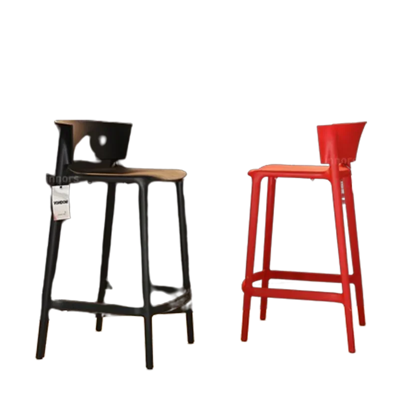 Black Designer Bar Stools Modern Garden Trendy High Kitchen Bar Stools Living Room sillas altas para barra Salon Furniture