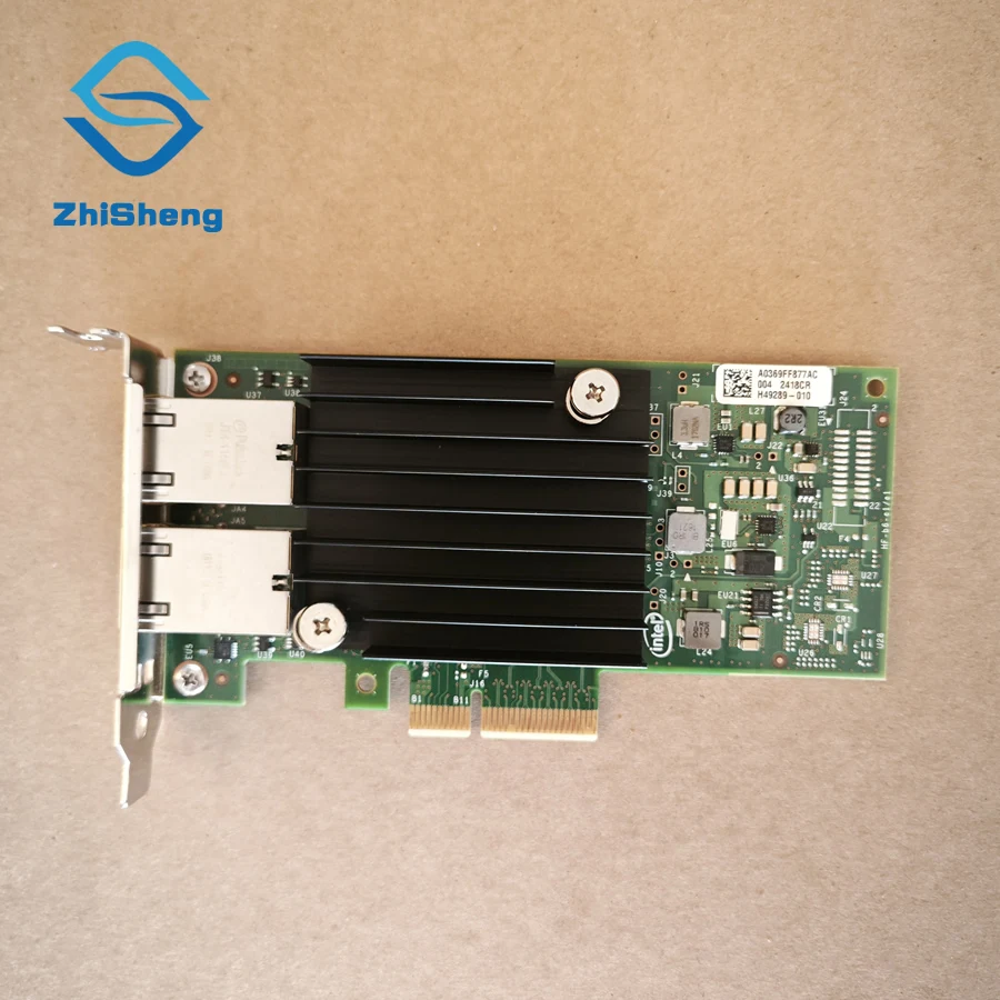 DELL X550T2 محول الشبكة المتقاربة X550-T2 10GB بطاقات إيثرنت rj45 LAN واجهة بطاقة الشبكة