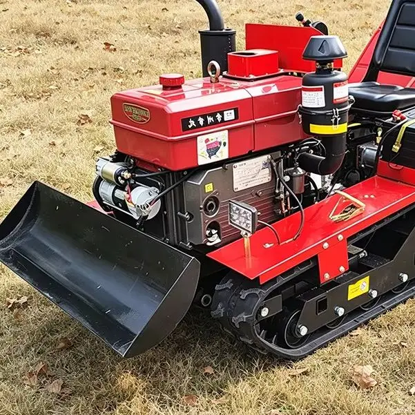 

Customized Multi-Functional Agricultural Tractor Attachment, Small Crawler Rotary Tiller for Versatile Farming Tasks