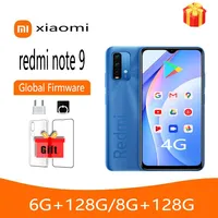 Cellphone Original Xiaomi Redmi Note 9 4G /Redmi 9T Smartphone ,Global firmware Mobile Phone Helio G85 Octa Core 6000mAh