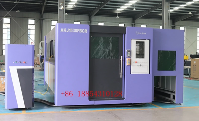 Whole Cover 6KW 3015 2040 Laser Metal Cutting Machinery CNC Fibre lazer Cutters Full Closed CNC Fiber Laser Cutting Machine