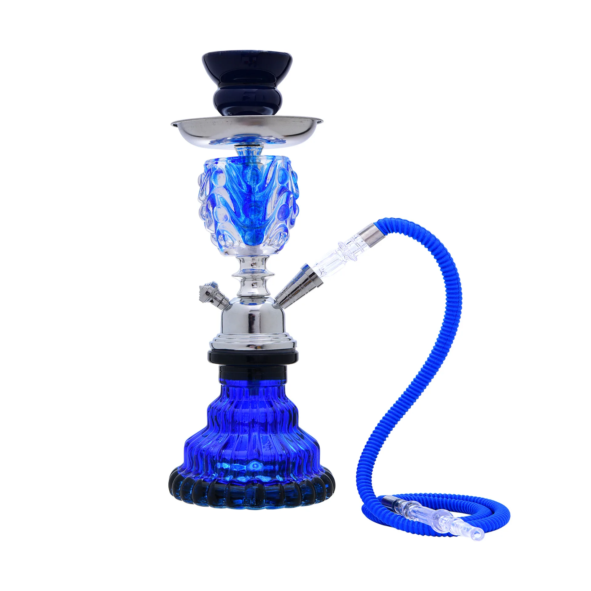 Explosive Arabian Shisha Bar Single and Double Pipe Glass Water Bottle Shisha Complete Set Hookah Accessories