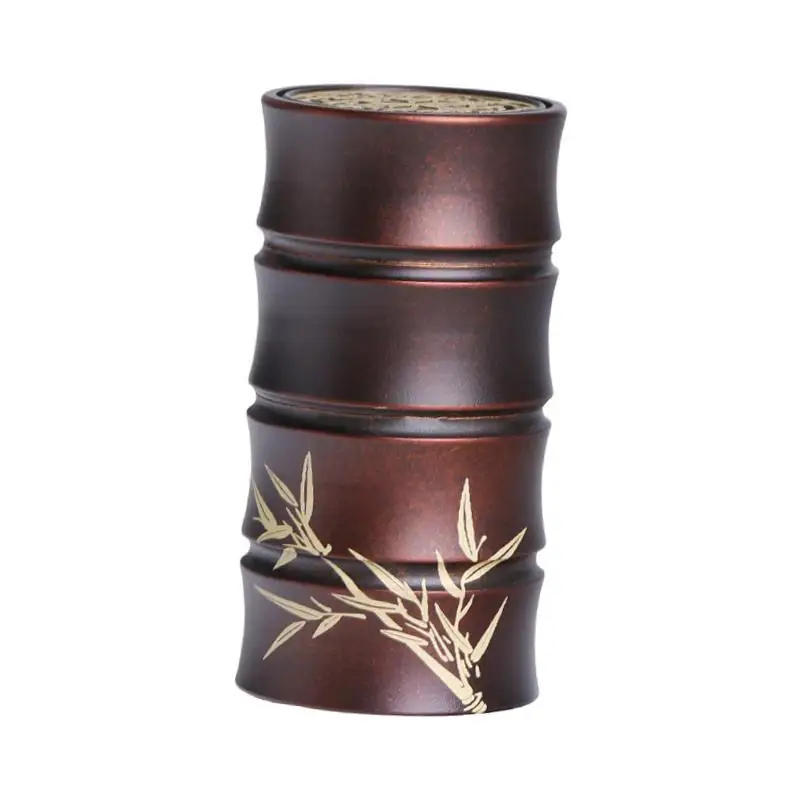 Bamboo Section Shape Incense Burner Feng Shui Decoration Sturdy for Livingroom Indoor Outdoor Decor Yoga Room House Warming Gift