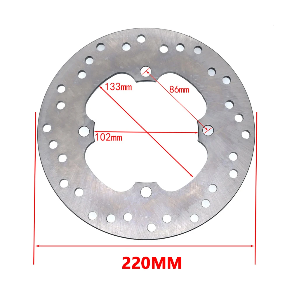 USERX Universal motorcycle Brake Disc Rotor For Honda PCX125 PCX150 PCX160 ABS 45351-K1Z-WA1-M1 view 6