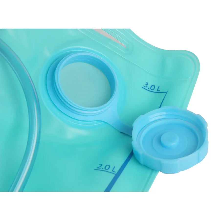 

TRALOW Water Bladder for Hiking Backpack Large Opening Lid Mouthpiece Cap Easy Tube Connection Water Pouch Backpac Camping Trips