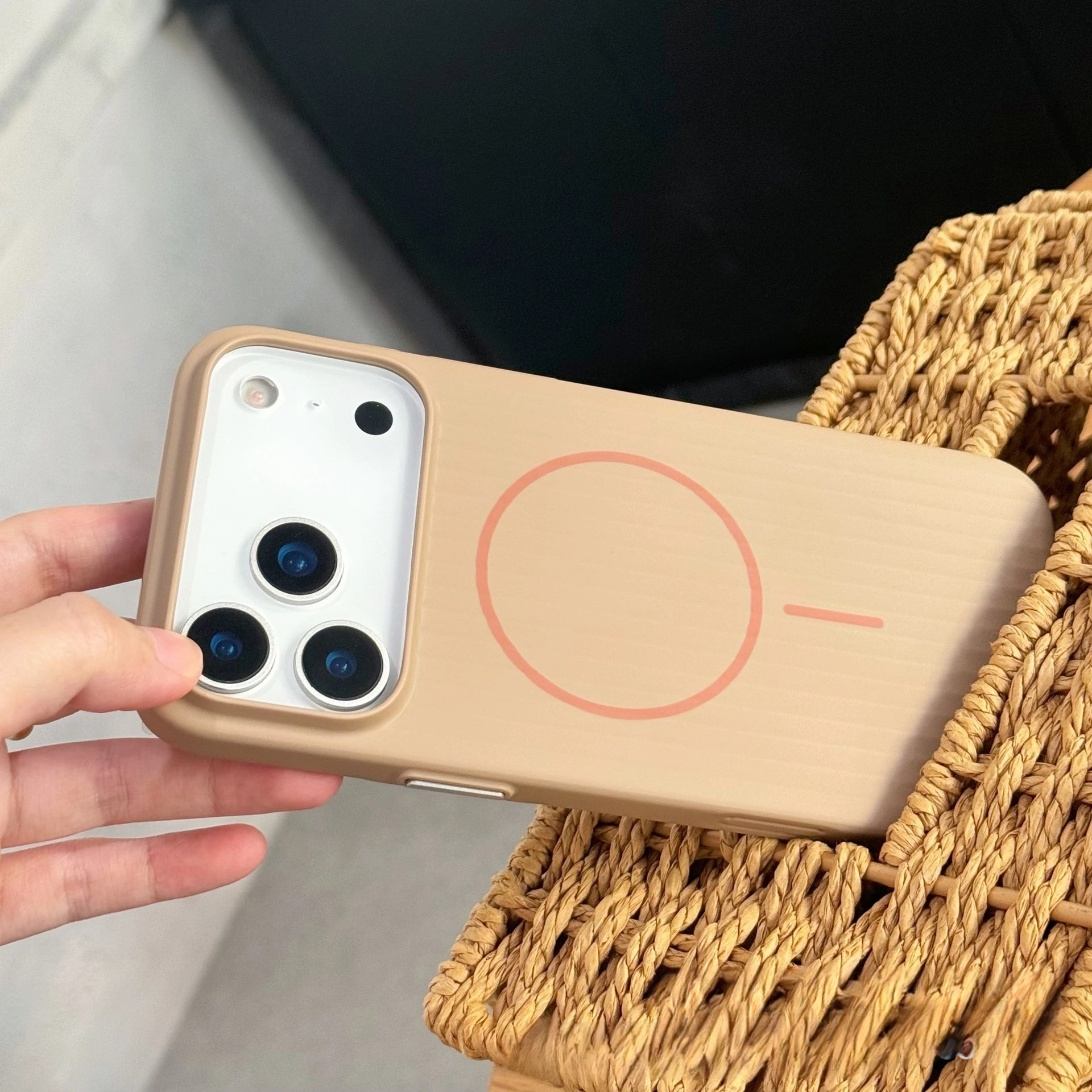 Excimer UV المموج PC الحالات الصلبة ل Megsafe آيفون 17 برو ماكس 16 15 14 غطاء مقاوم للصدمات المغناطيسي المضادة للتخطي الوفير #5