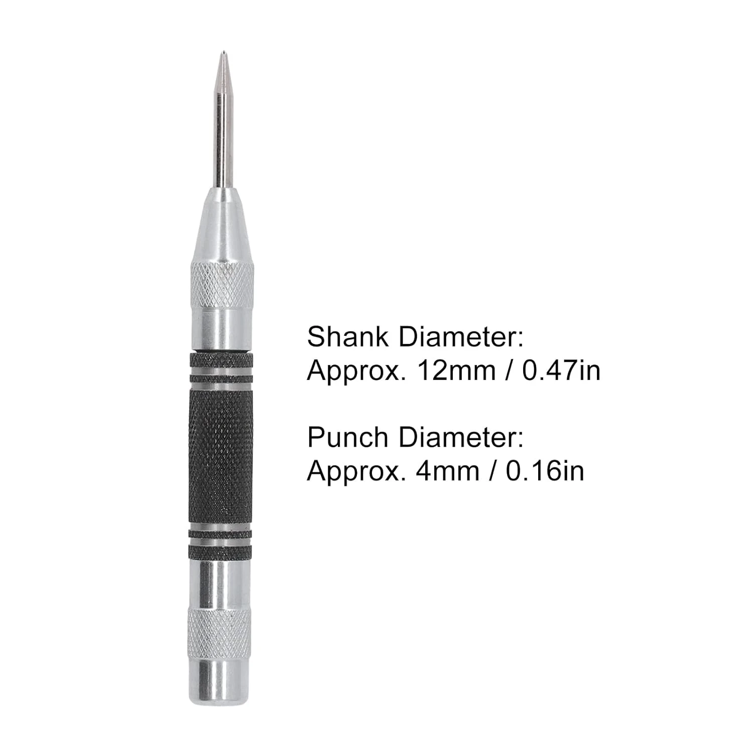 Efficient High Speed Automatic Black 5in Center Hole Tool Set Kit for Steel Components Installation and Maintenance - Inc