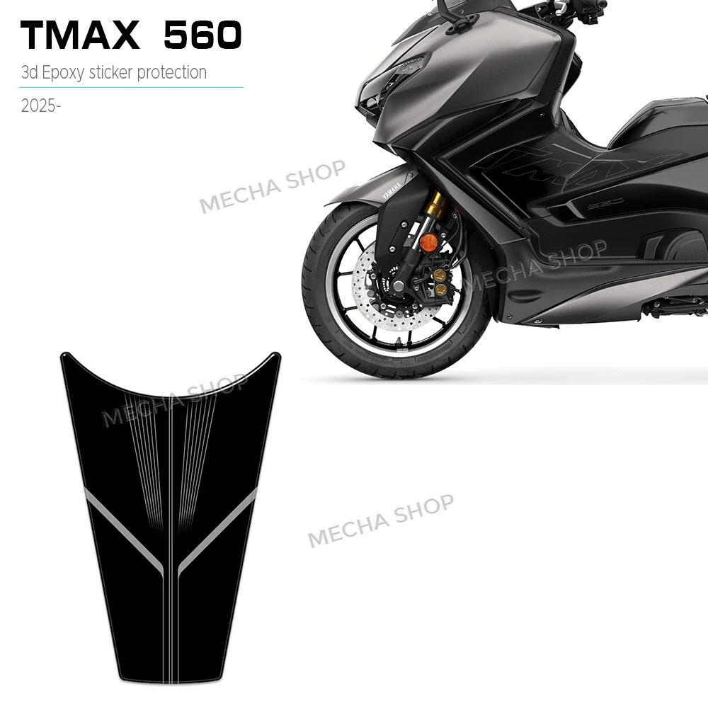 

For TMAX560 T MAX 560 2022 2023 2024 2025 2026 Tank Mat Waterproof Decal 3D Resin Sticker Protection Kit
