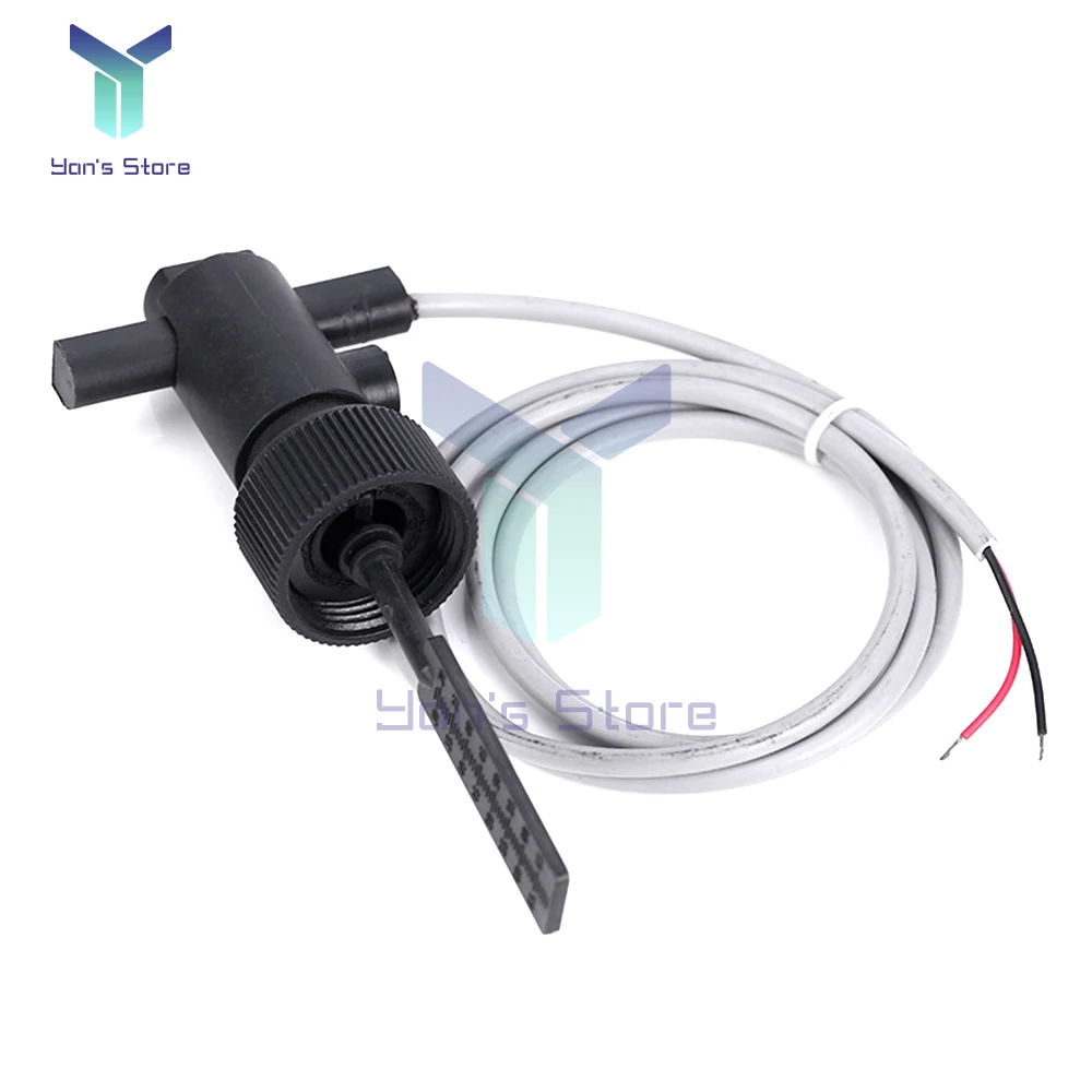 1Pcs FS-10 Explosion-proof Six-point Baffle Flow Sensor Switch Water Flow Detector Long Paddle Magnetic Sensor 110V 0.5A