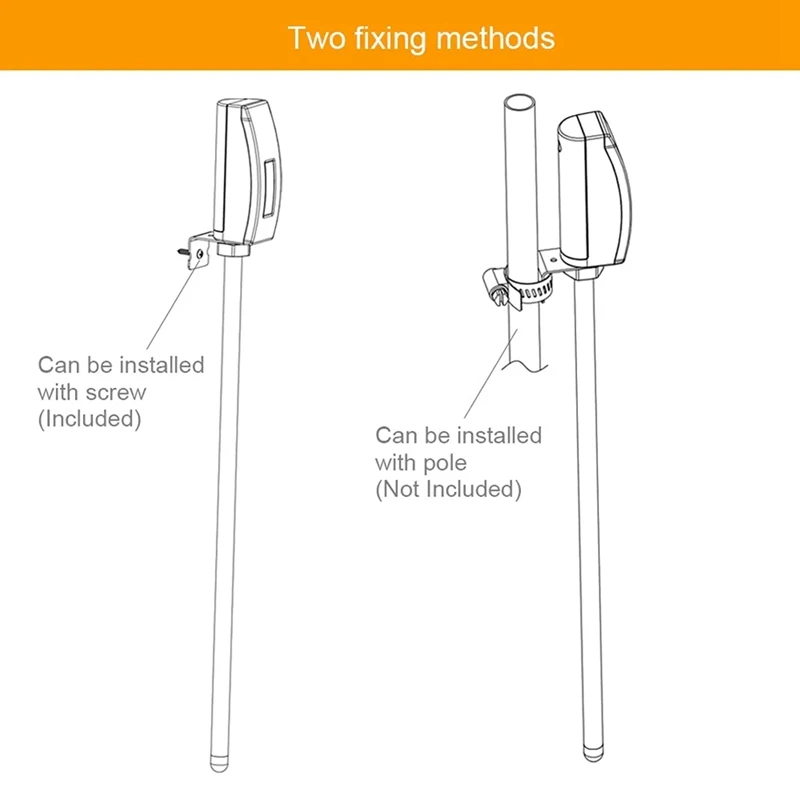 WN34S Soil Temperature Sensor, Waterproof Soil Tester Digital With LCD Display, 11.8 Inch Temperature Probe Sensor(A) Durable