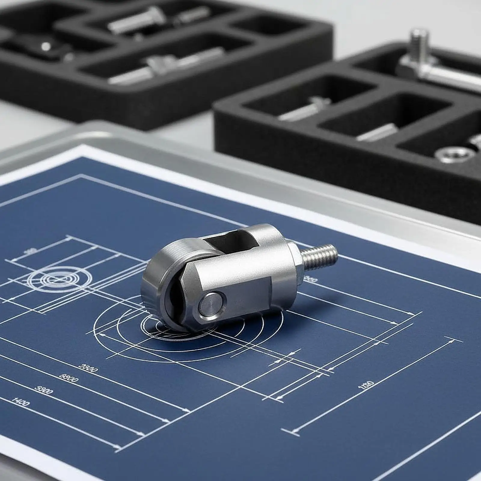Depth Gauge Tool Roller Measuring Head M2.5 Thread Bimetal Contact Point for Roundness Testing and Narrow Space Access