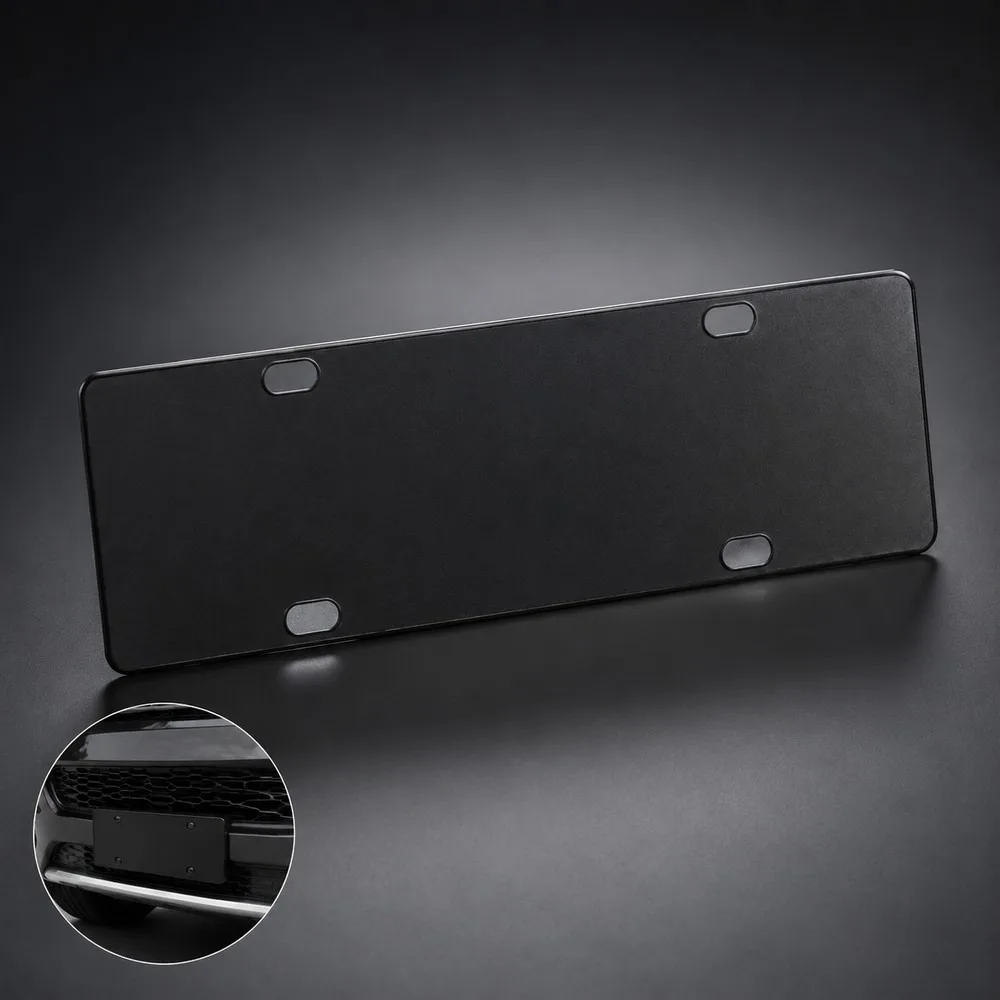 2025 New US Standard License Plate Frame Adhesive Shockproof Pad, Anti-Vibration Absorbing Cushion for Car Number Plate
