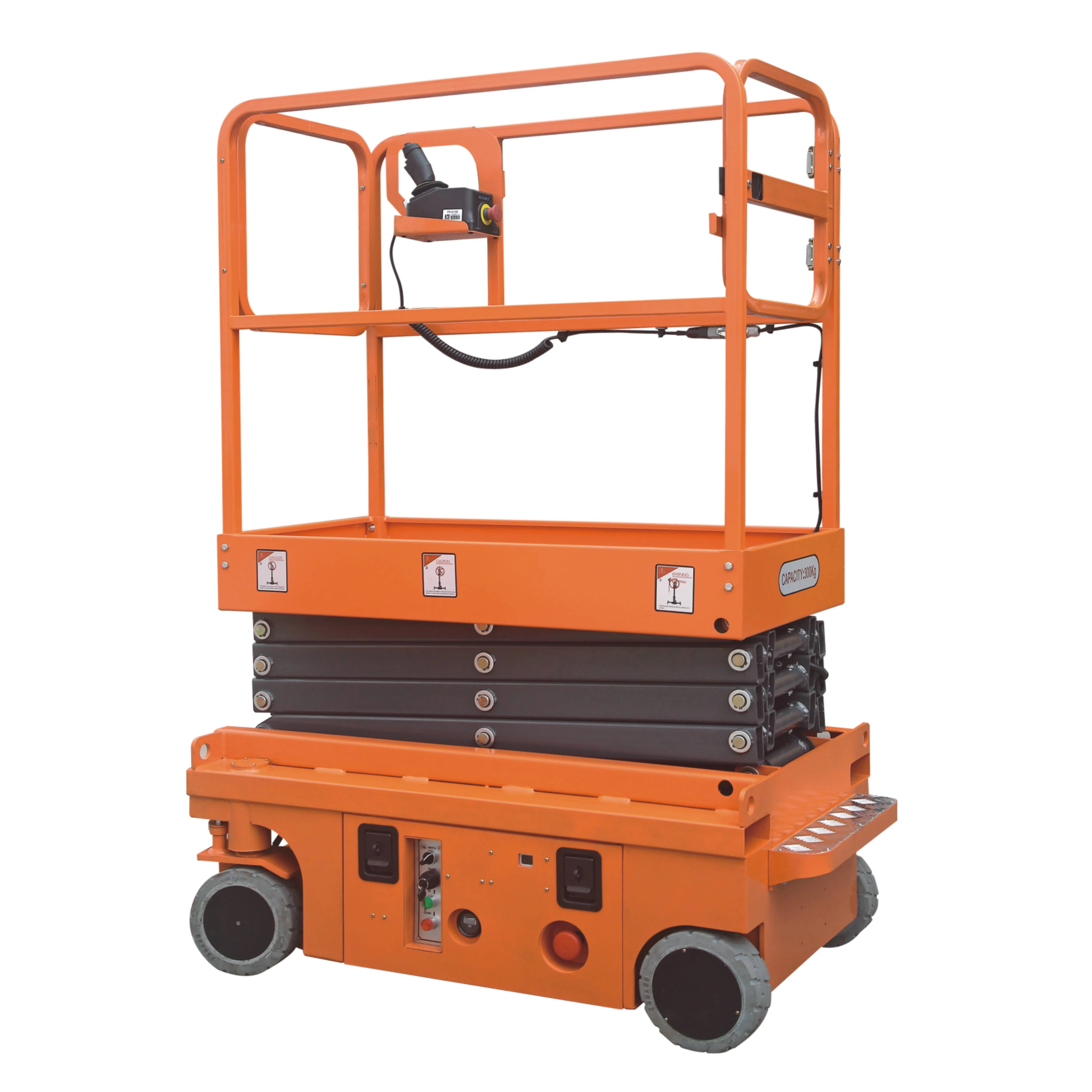 Work platforms FSJY3-3.9 300kg 3M -3.9M Tiny Self-propelled Scissor Working  Platform