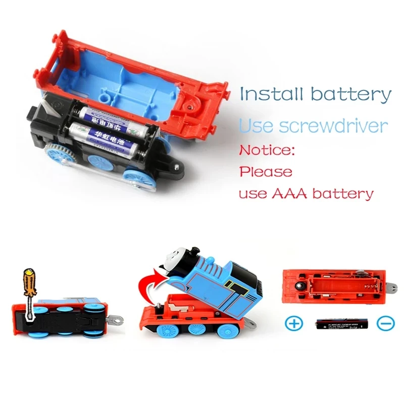 Original thomas e amigos trackmaster trens elétricos motorizados diecast 1:43 carro crianças meninos brinquedos para crianças presente de aniversário