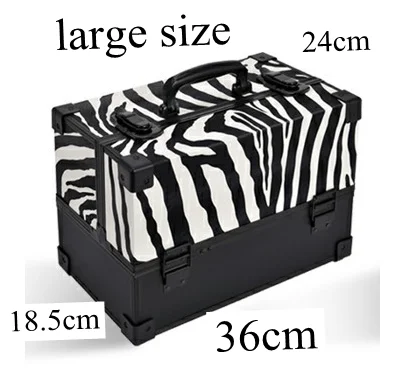 Women Multilayer Cosmetic Bag Makeup Suitcase Cosmetic Tattoos Nail Art Tool Suitcase Make Up Organizer Box Beauty Salon Case