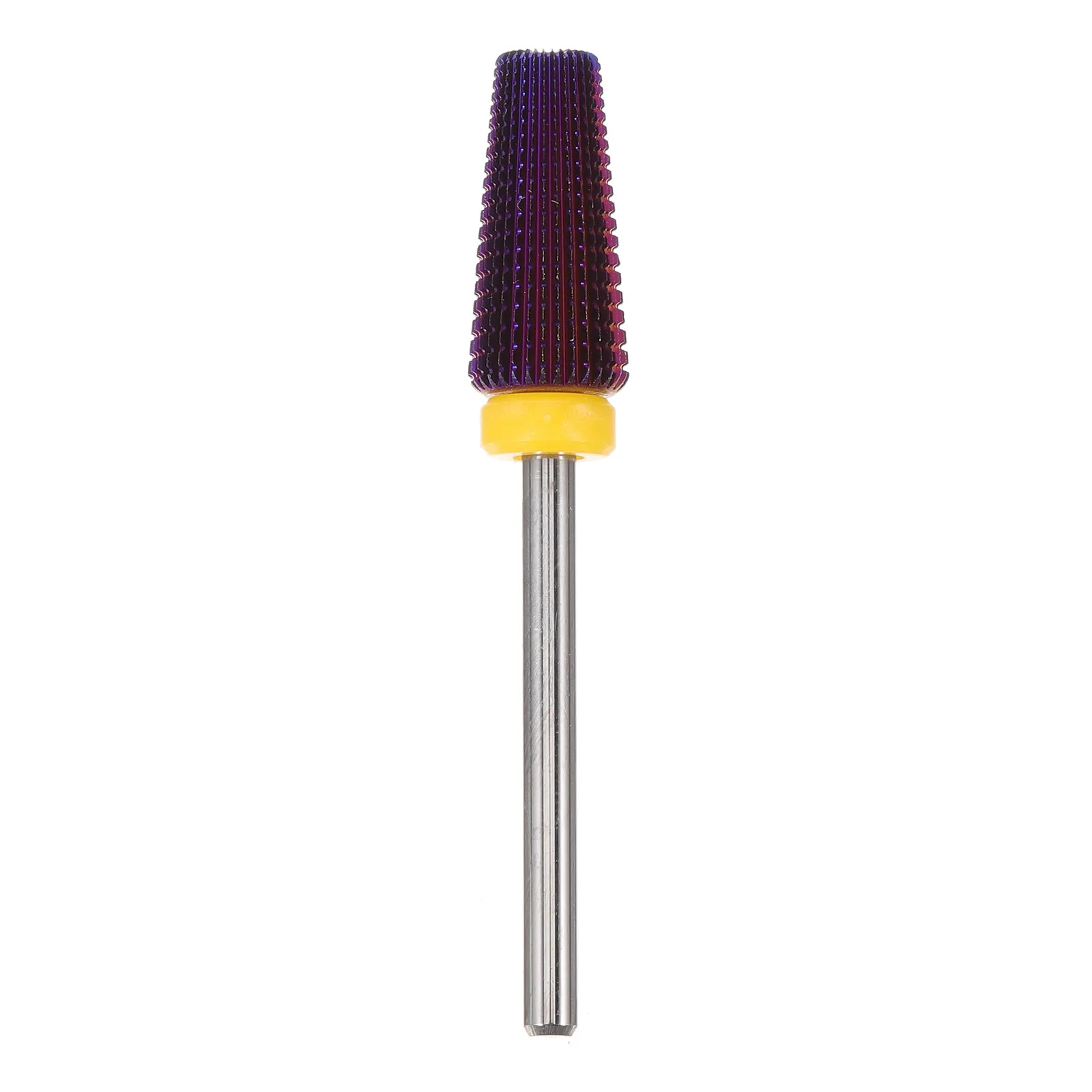 Precision Cone Shaped Nail Drill Bits for Acrylic Nails Carbide Material Low Friction Low Heat Polishing Grinding Manicure