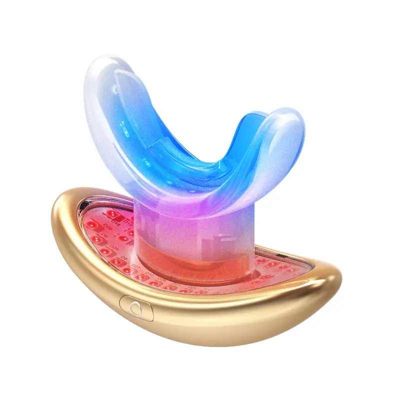 Popular Household Blue Light Teeth Whitening 4 Lights Lip Care Silicone Wholesale Lip Plumper With Infrared Women Use