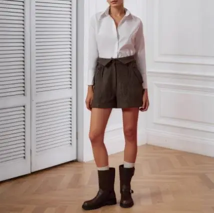 الربيع والصيف المرأة السراويل أزياء الخريف والشتاء الأحذية الصوفية السراويل واسعة الساق السراويل الجديدة التخسيس عارضة السراويل