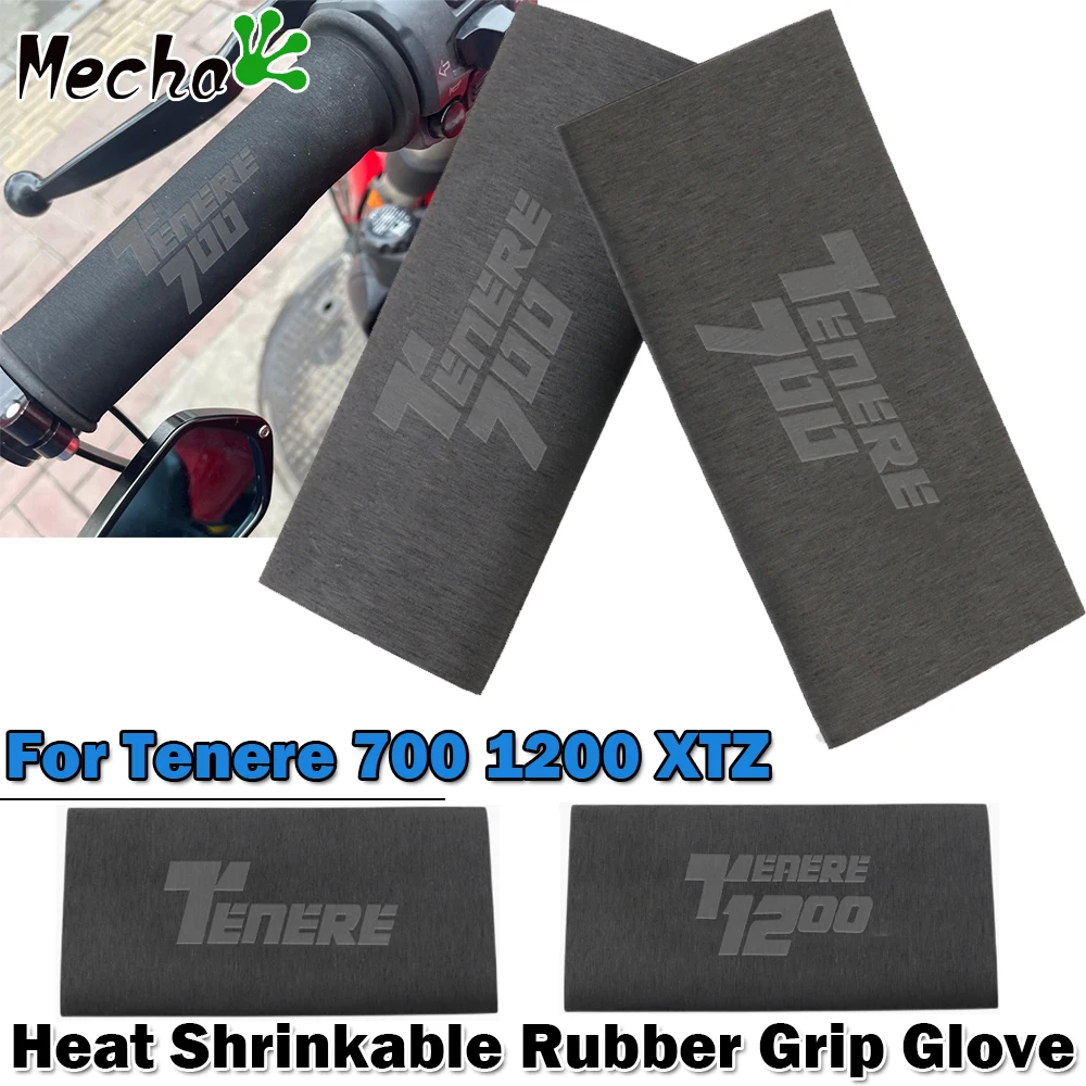 For YAMAHA TENERE 700 T700 XTZ 690 Super Tenere 1200 XR1200ZE Motorcycle Universal Heat Shrinkable Grip Cover Nonslip Grip Glove