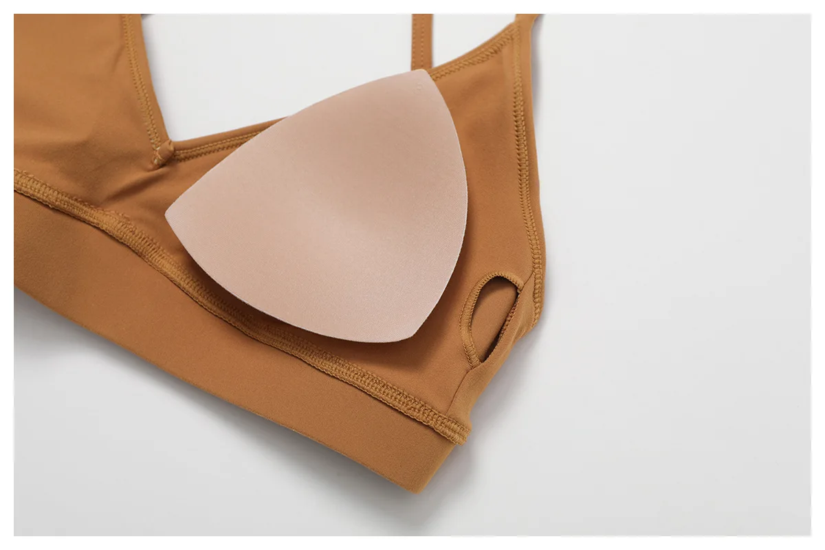 Quick-drying V-neck Bra Sexy Sports Bra Gym Top Women Running Back Cross Top Sportswear Underwear Fitness Workout Yoga Clothing