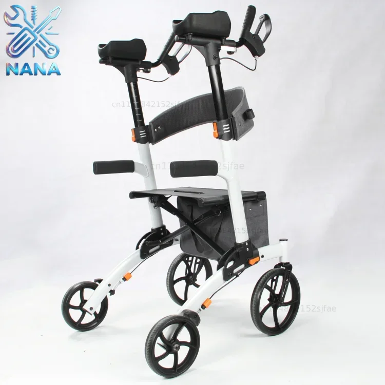 #For Sinway 500 Lb Capacity Rollator With Seat Upright Walker