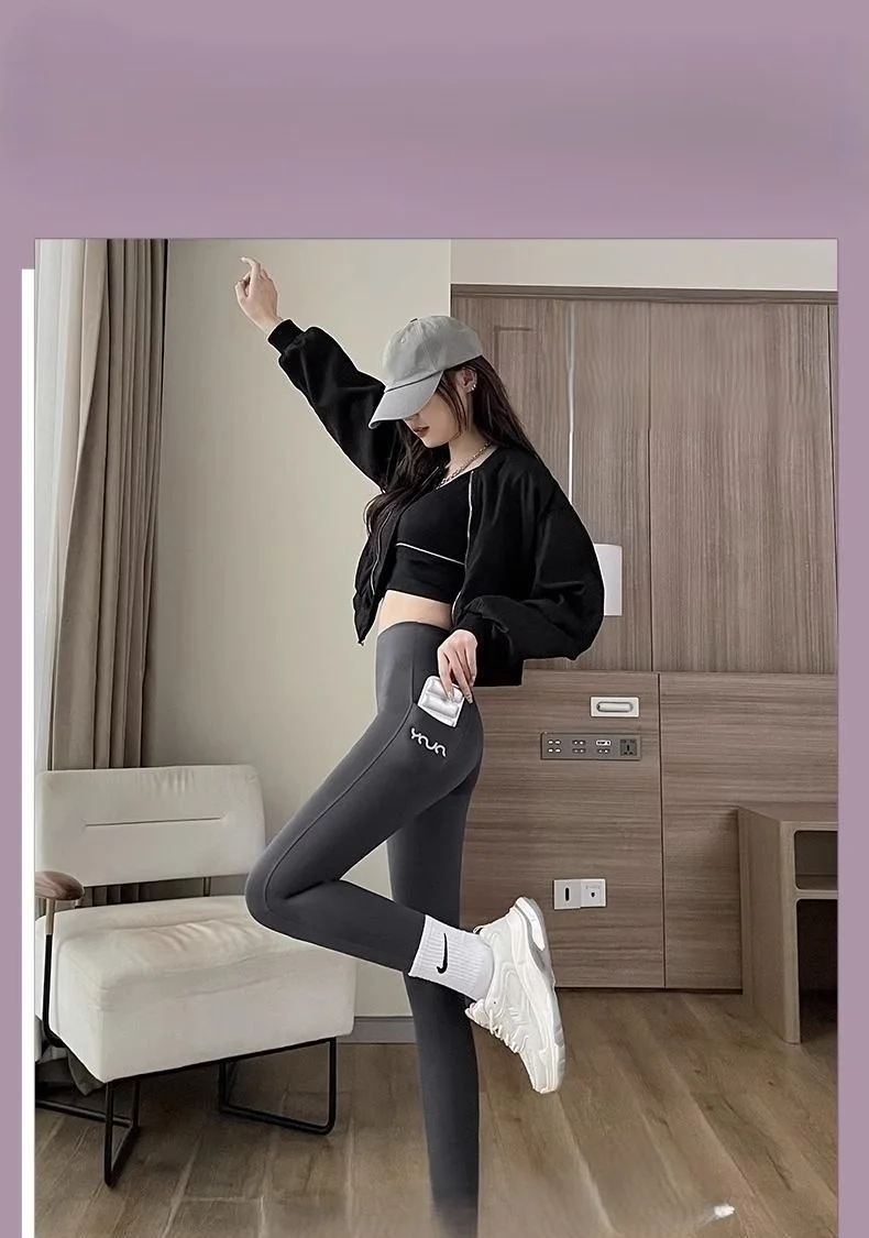 

Брюки для йоги для коротких женщин, женские модные галстуки для езды на велосипеде, летние облегающие леггинсы с нитью, блестящая простая ткань в рубчик, лоскутные длинные брюки