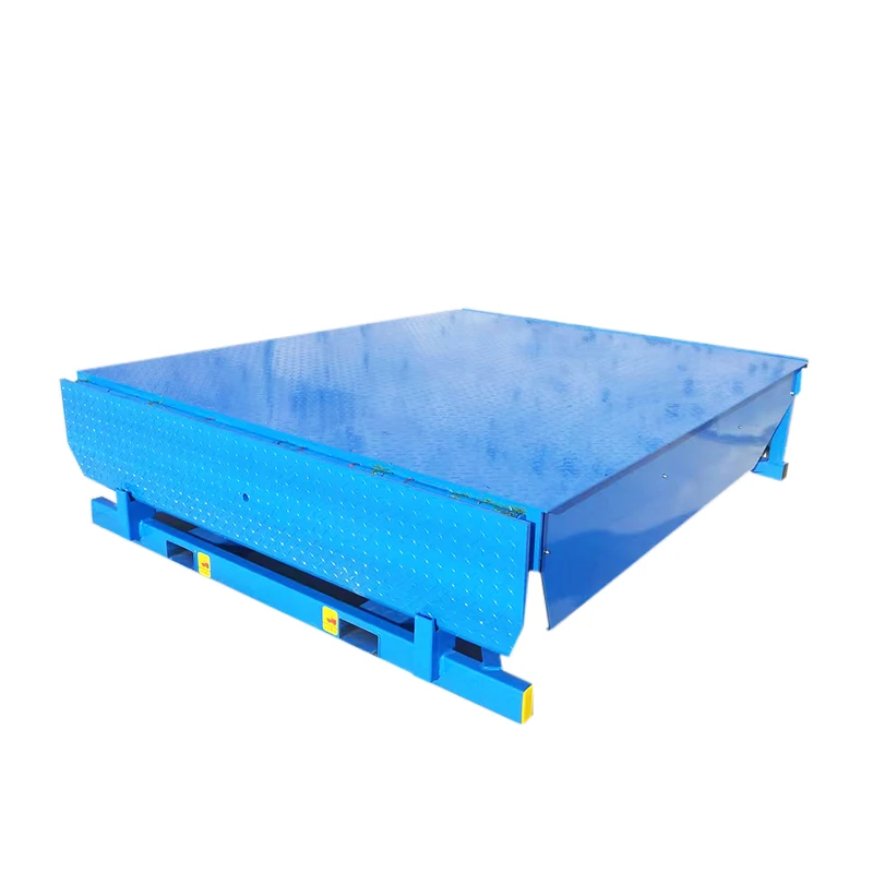 10-Ton mechanical terminal leveling machine for container warehouse forklift fixed hydraulic platform loading terminal ramp