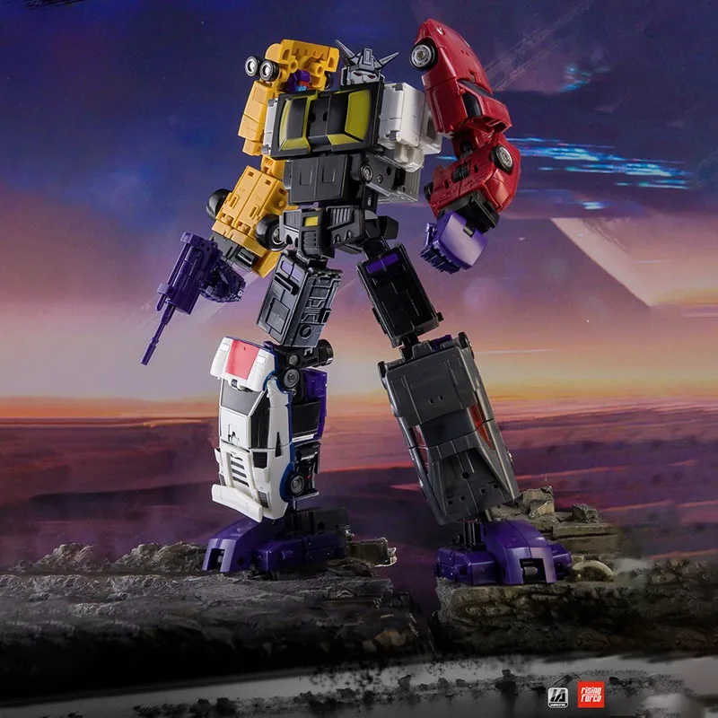 Transformacja Małoskalowa Menasor Motormaster Drag Strip Dead Breakdown Wildrider Figurka Akcji Kombinacja Zabawka Transformująca