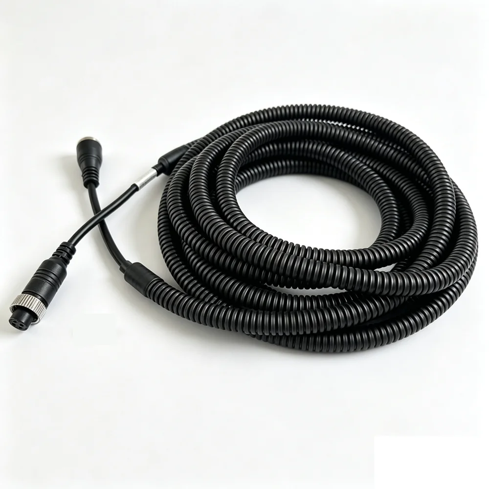 4 Pin Aviation Extension Cable 1M/3M/5M/10M Backup Camera Cord Car Video 4PIN Aviation Connector Wire For Vehicle Car Truck RV