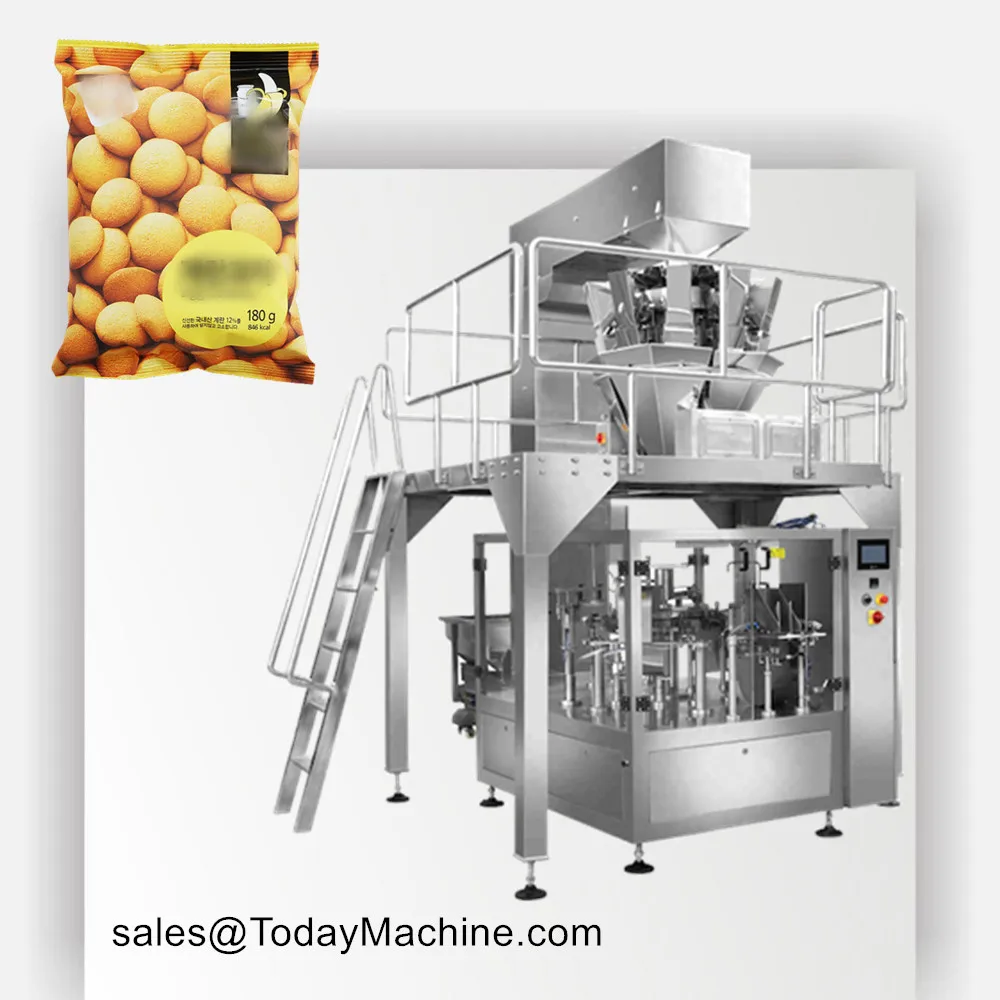 Automatic Rotary Retort Pouch / Pre-made Bag Packing Machine