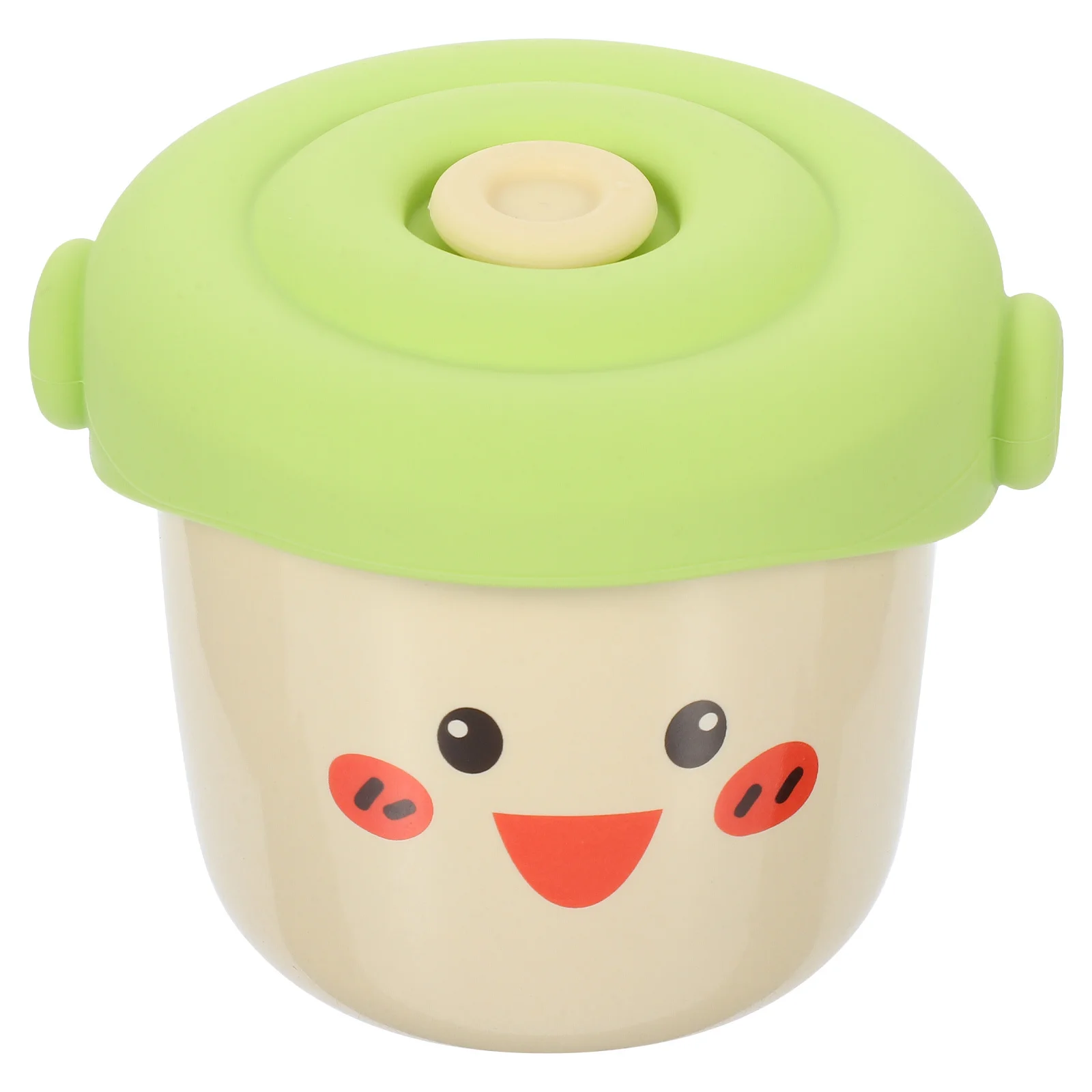 

Cartoon Baby Food Mini Ceramic Soup Bowl With Lid Steamed Egg Rice Container Kitchen Storage Bowl Lidded Soup Bowls