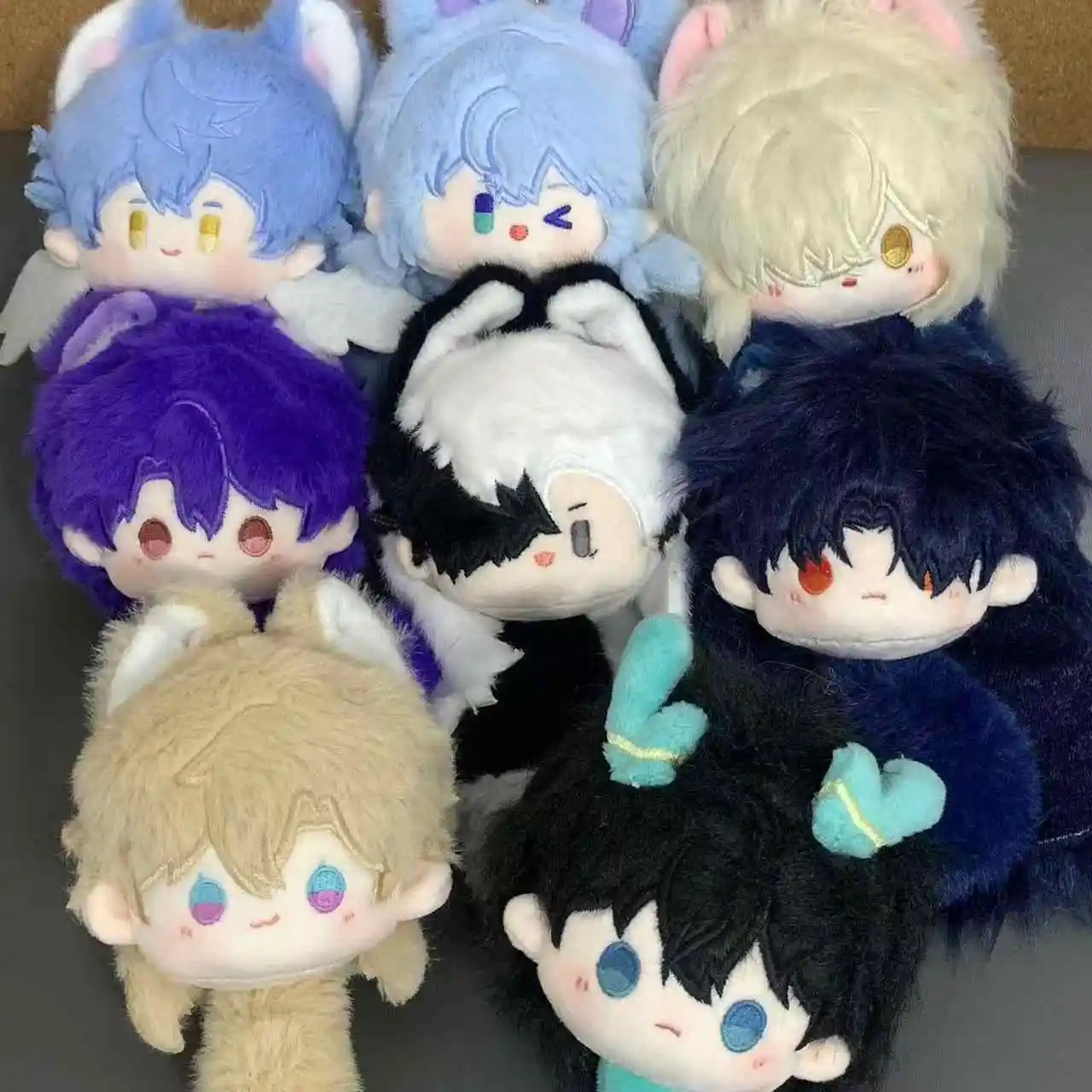 

Game Honkai: Star Rail Aventurine Robin Boothill Sunday Jing Yuan 10CM Soft Plush Cotton Doll Cosplay Mini Toys Pendant Gift