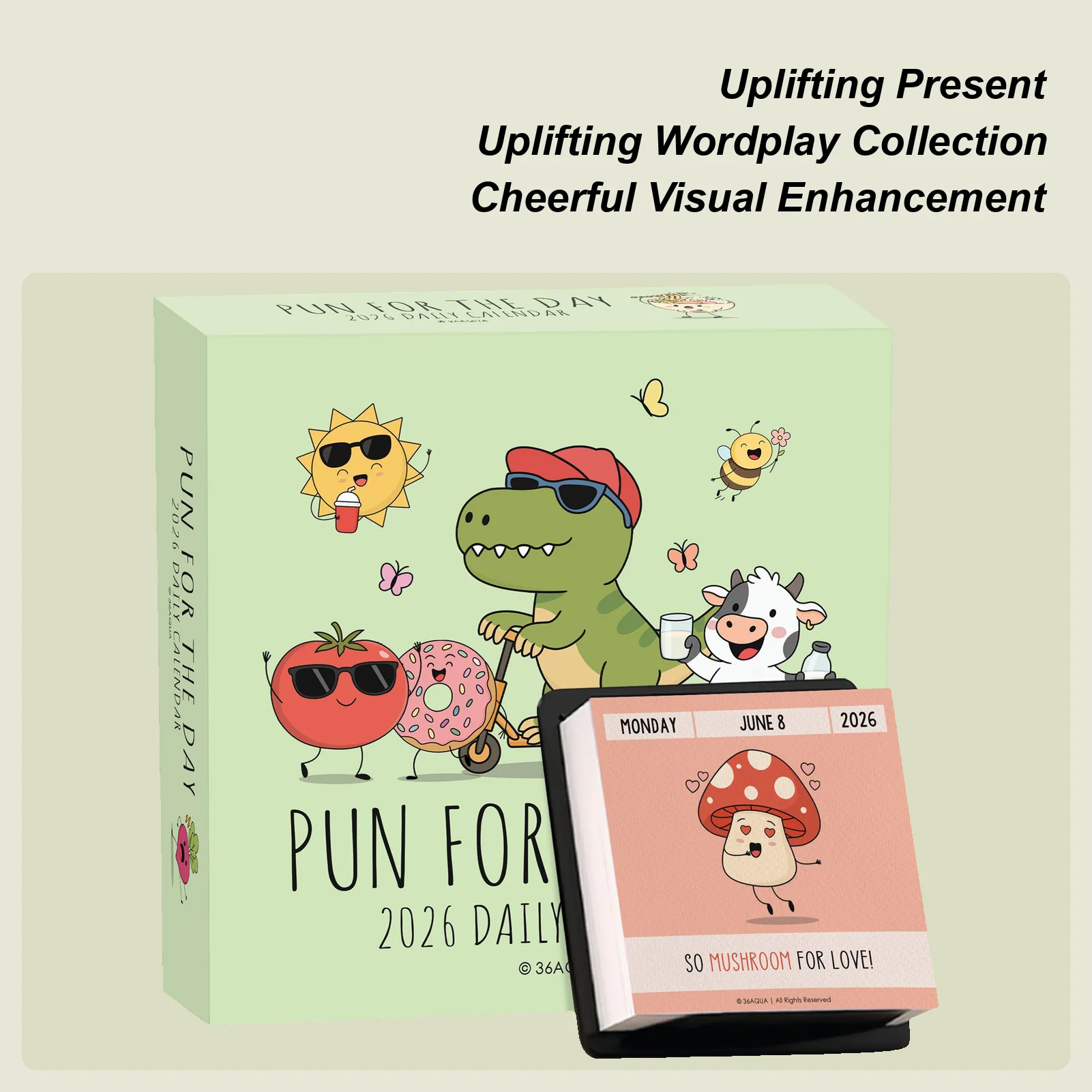 

Мотивационный настольный календарь 2026 с дизайном вечного календаря 365, ежедневные мотивационные цитаты, размещение офисного стола