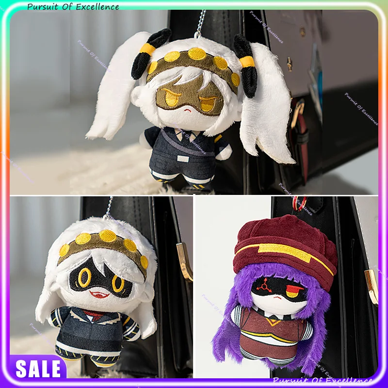 2026 Nuevo llavero de peluche de Murder Drones: figura de CYN y UZI, dije de mochila y adorno de escritorio, regalos navideños perfectos