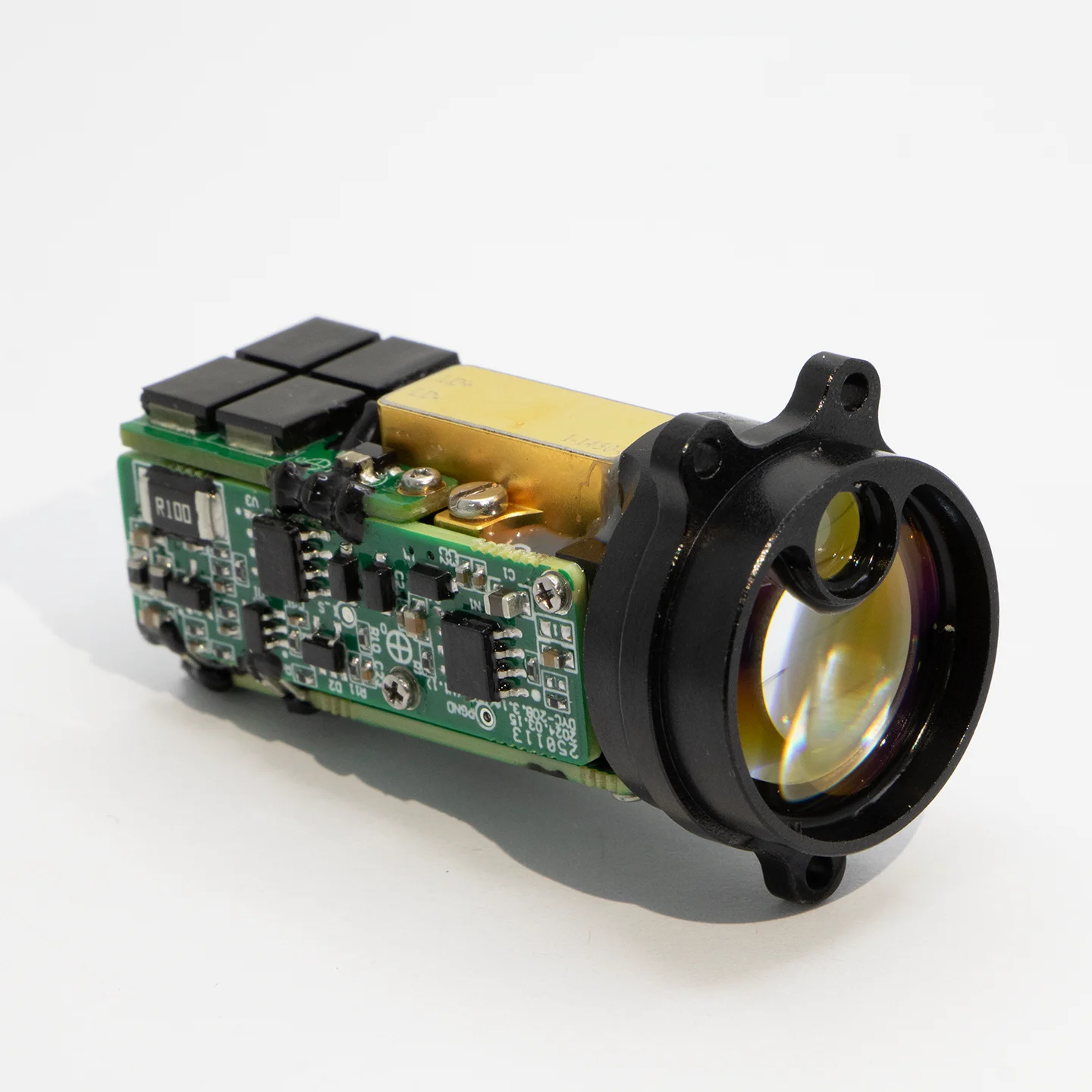 EYOUNG EYC-2500A Compact 1535 nm Erbium-Glass Laser Ranging Module 4000m Range 1m Accuracy Industrial Grade IP67 Rated Aluminum