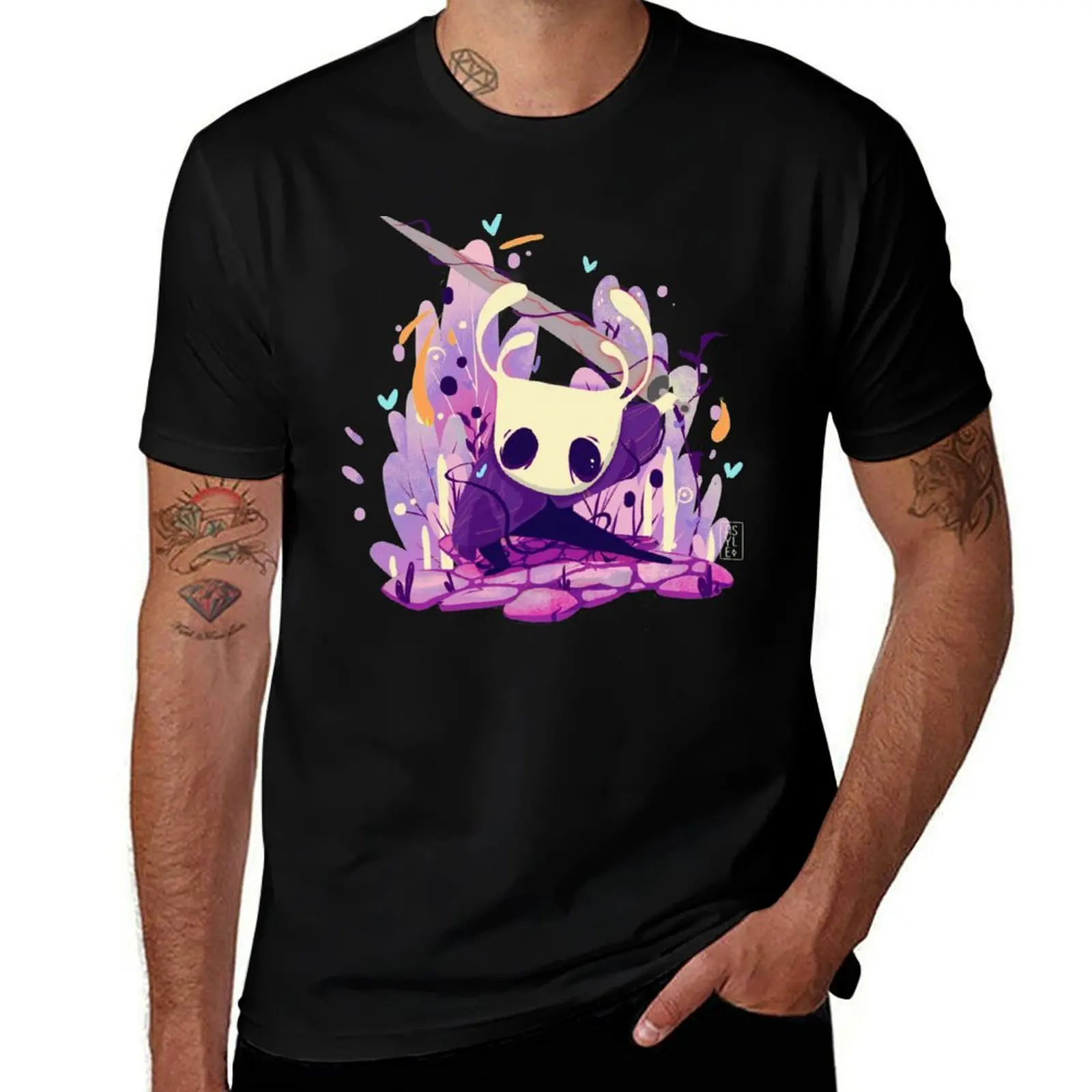 

Hollow knight T-Shirt t shirts for man pack cotton T-Shirt