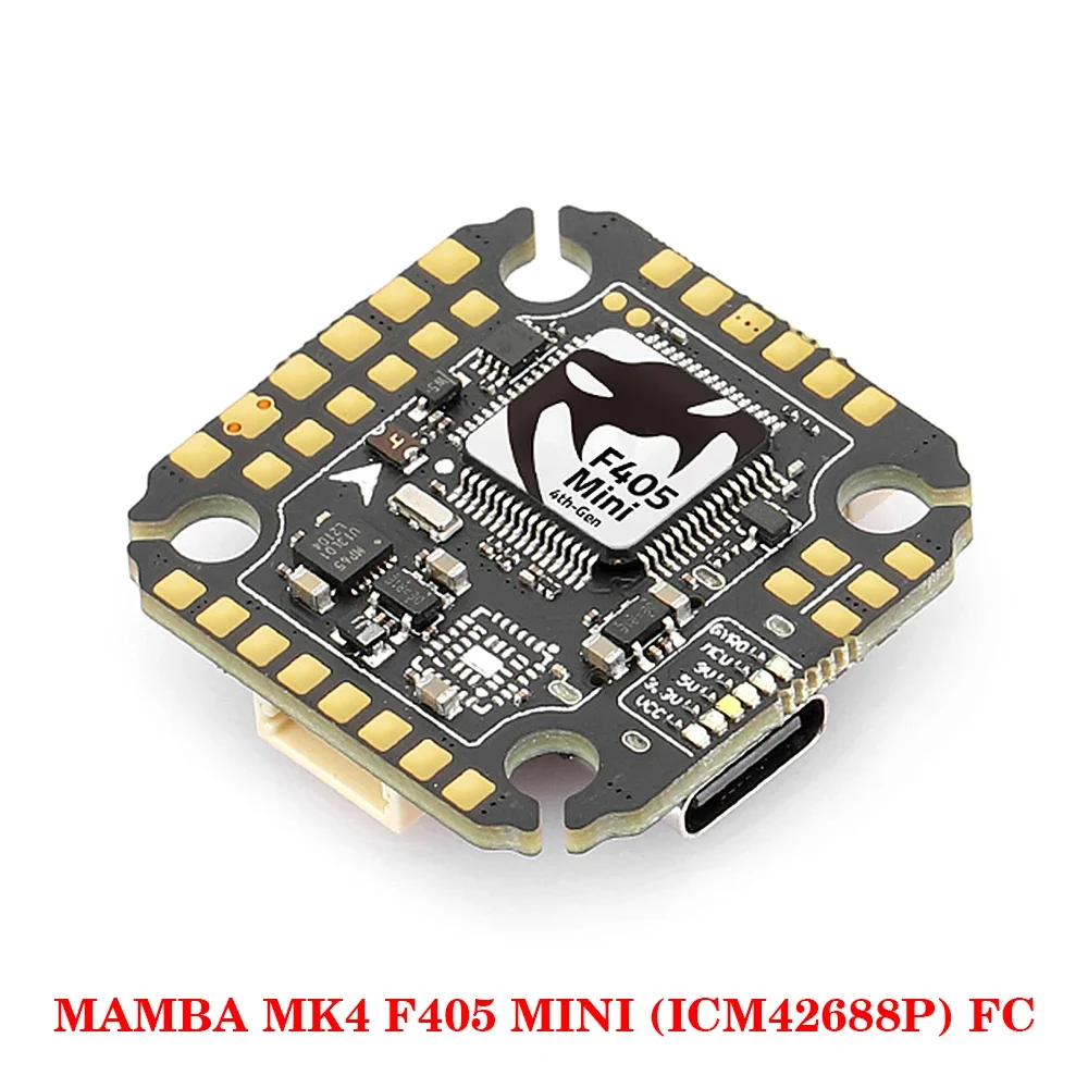 DIATONE MAMBA MK4 F405 MINI ICM42688P Flight Controller W/F30/ F40_BLS/ Reactor 44 ESC Dshot 300/600/1200 3-6S For RC FPV Drone