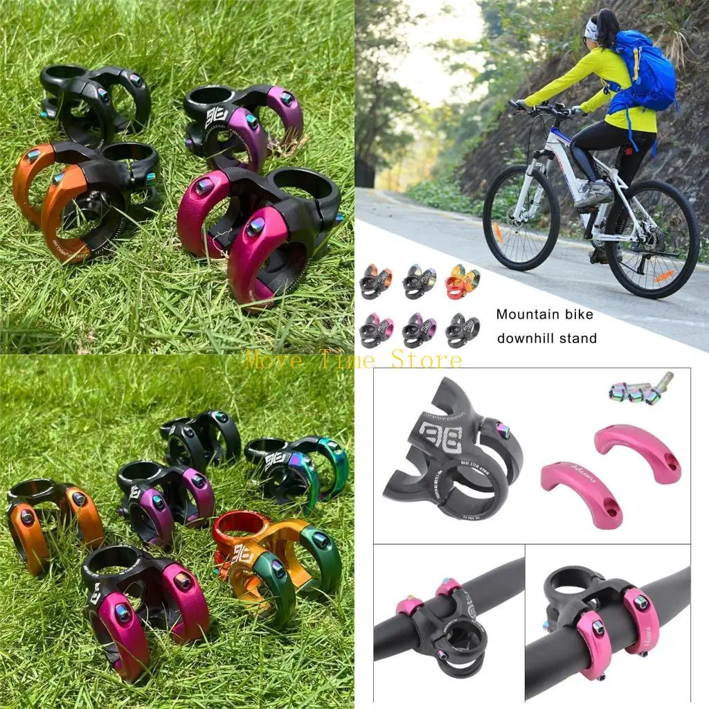 

92ME Aluminum Alloy Bicycles Short Stem Replacement High Strength Short Handlebar Stem Cycling Accessories Enduring