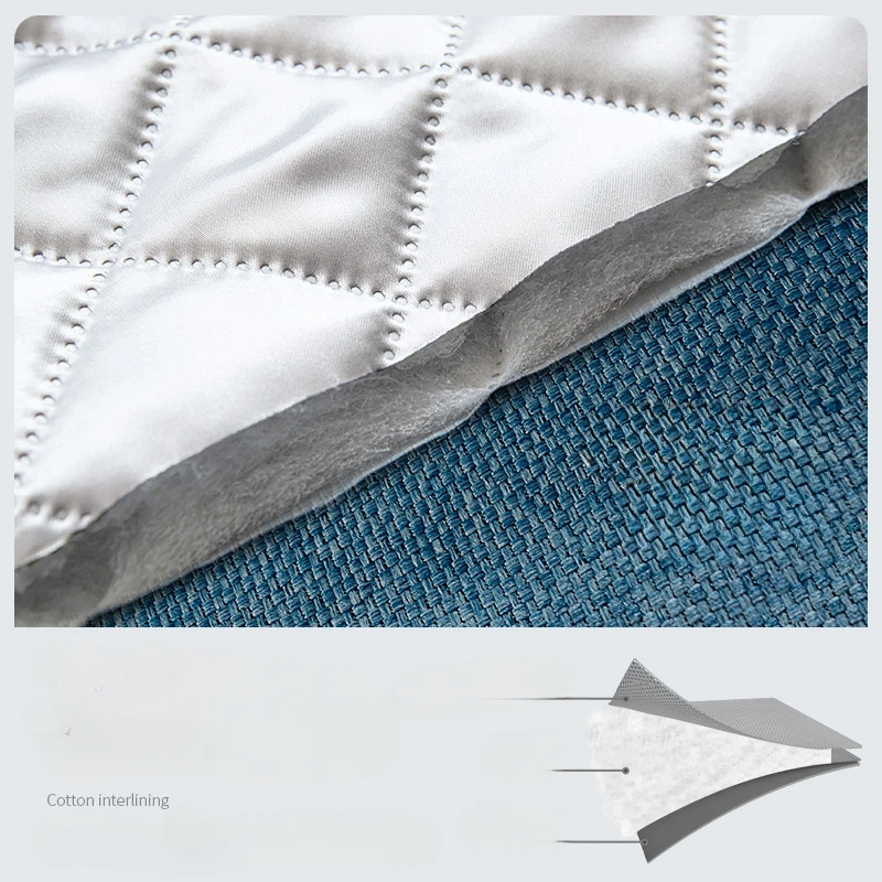Windproof Warm Curtains for Winter Cold Protection Thickened Cotton for Shading Soundproofing Sunshade Window Artifact Edition