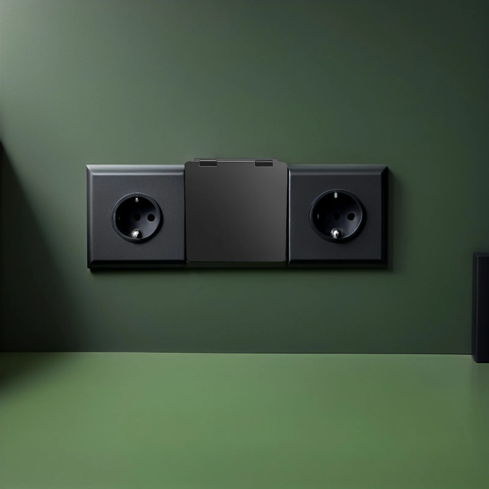 

4Pcs Central Air Conditioning Switch Panel Protection Cover Ultrathin Self Adhesive Thermostat Guard for Home Kitchen Bathroom