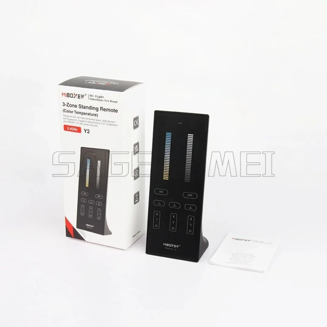 NEW Miboxer Y1 Y2 Y3 Brightness Vertical Remote Control 2.4GHzColor Temperaturen Dimmer for CCT RGB+CCT LED Buld LED Strip Light