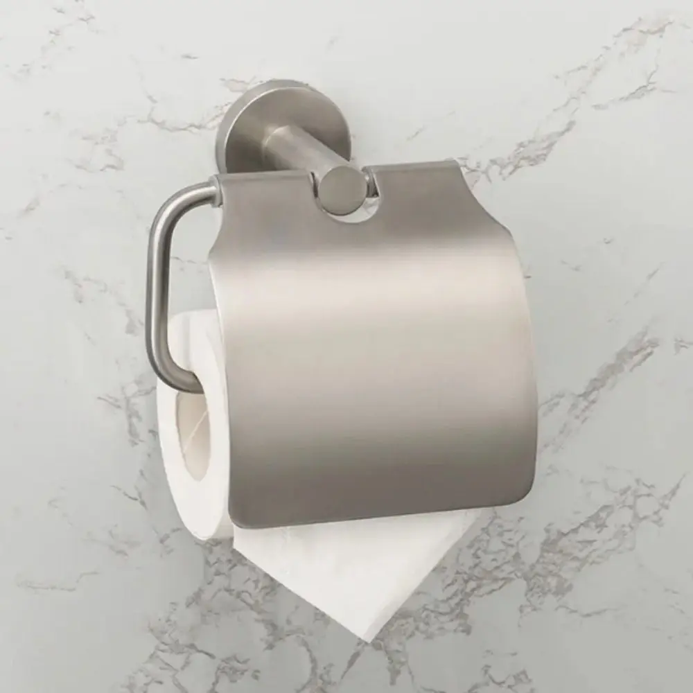 

Bathroom Hardware Brushed Nickel Bathroom Accessories 304 Stainless Steel Hook Towel Rack Toilet Paper Holder Roll Paper Holder