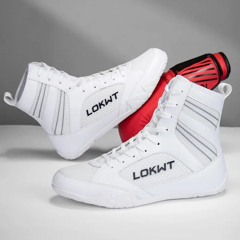 

Classic Brand Unisex Wrestling Shoe Competition Sport Fighting Shoe Top Quality Wearable Boxing Fighting Boots 37-45