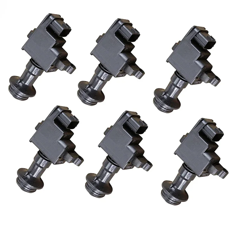 6PCS Ignition coil packs Fit Nissan Skyline R34 NEO GT ER34 GTT RB25DET STAGEA MCP-1340 MCP-1440 22448-AA100 22448-AA101